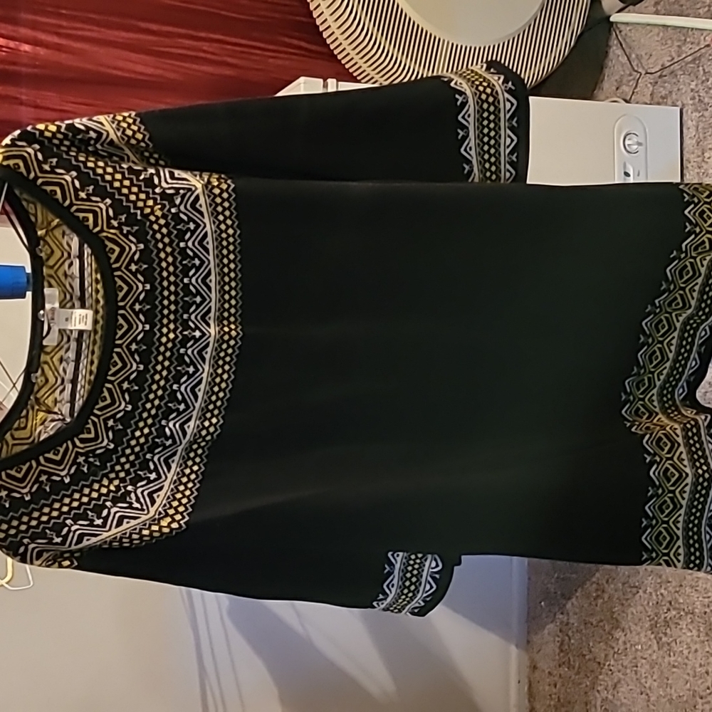 Style & Co Dress/long sweater